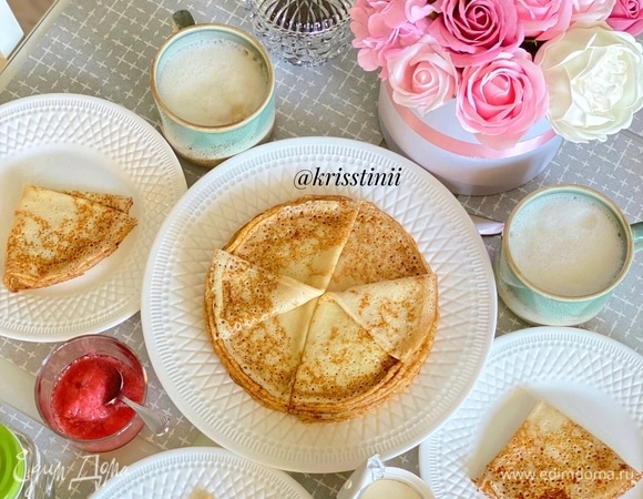 Блинчики на кефире Блинчики на кефире