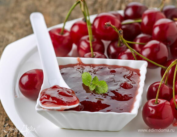 Рецепт джема из вишни без косточек