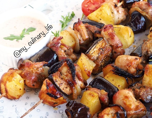 Шашлычки в духовке 