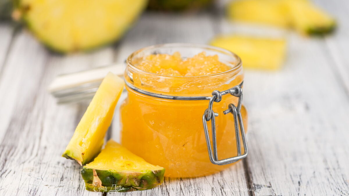 Рецепт ананасового джема