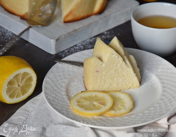 Лимонный творожник