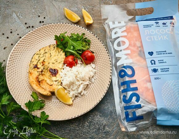 Лосось в сливочном соусе
