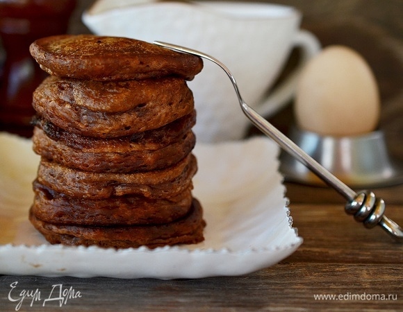 Шоколадные оладьи Шоколадные оладьи