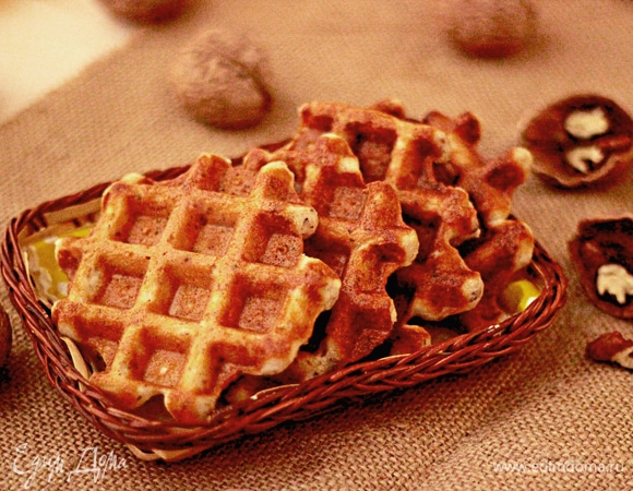 Ореховые вафли Ореховые вафли