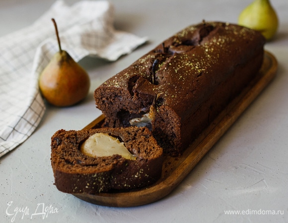 Кекс с грушей и шоколадом Кекс с грушей и шоколадом