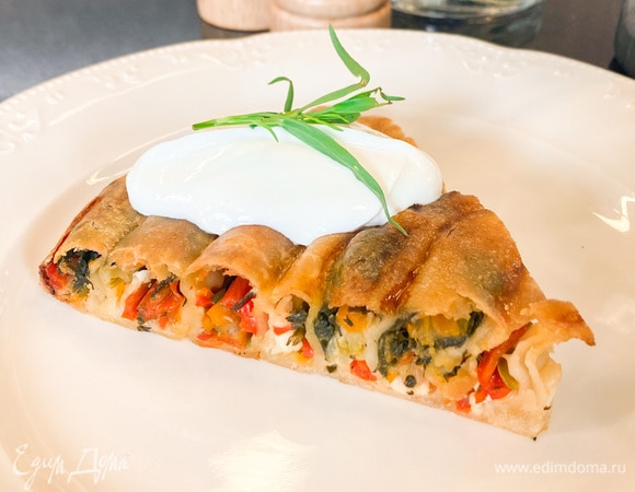 Овощной бурек с сыром