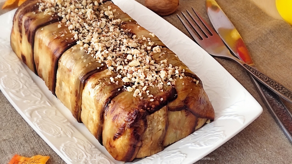 Салат с баклажанами