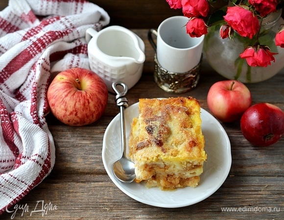 Сочный яблочный пирог Сочный яблочный пирог