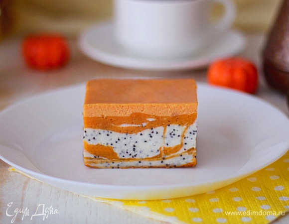 Творожно-тыквенная запеканка «Мраморная»