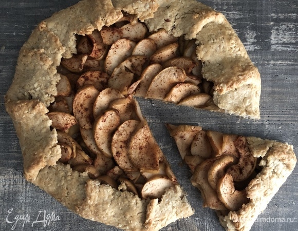 Галета с яблоками и корицей 