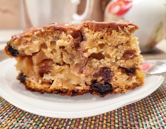 Медовая коврижка с фруктовой начинкой Медовая коврижка с фруктовой начинкой