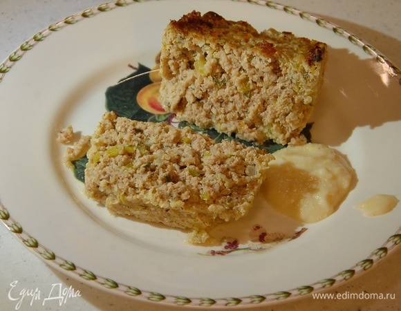 Мясная запеканка с киноа и сладким перцем