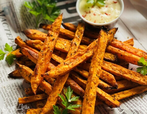 Батат в духовке