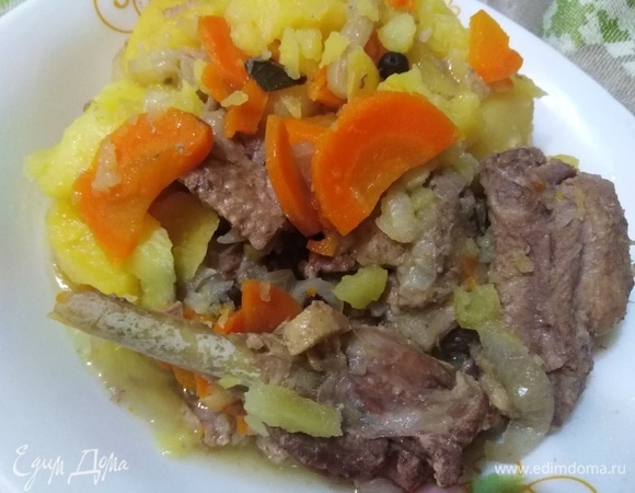 Картошка с уткой Картошка с уткой