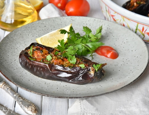 Фаршированные баклажаны по-турецки