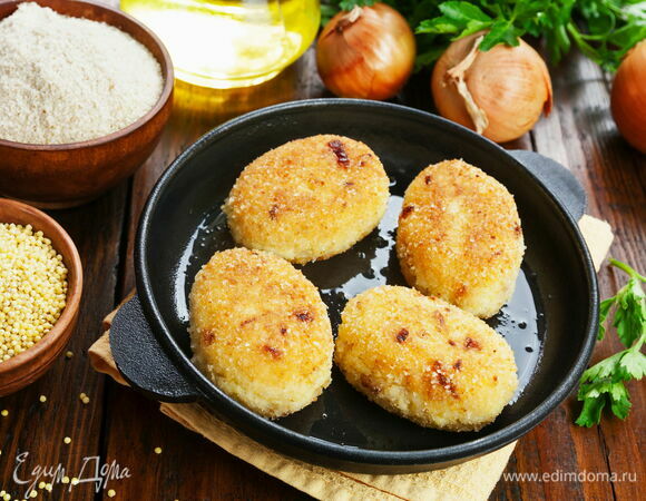 Биточки из пшенной каши как в детском саду Биточки из пшенной каши как в детском саду
