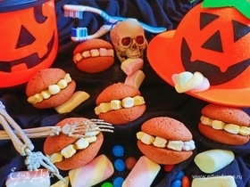 «Зубастое» печенье для Хеллоуина