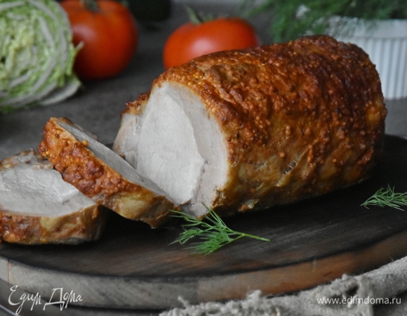 Запеченная свинина с горчицей Запеченная свинина с горчицей