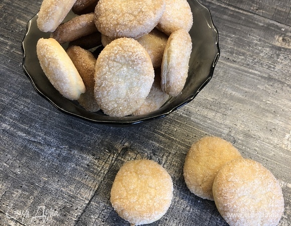 Песочное печенье на сметане