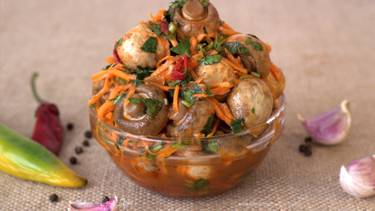 Маринованные шампиньоны