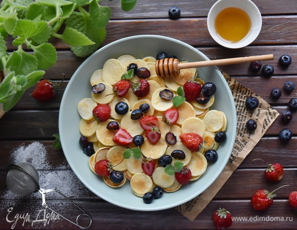 Мини-оладьи на завтрак Мини-оладьи на завтрак