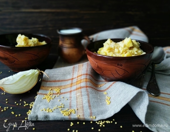 Пшенная каша с картофелем в духовке Пшенная каша с картофелем в духовке