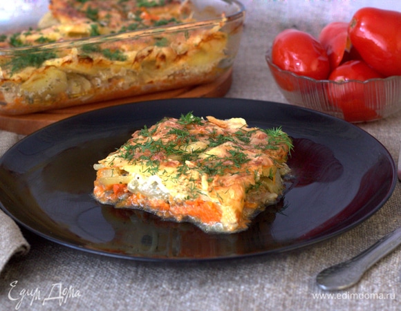 Рыбная запеканка