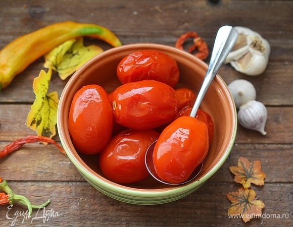 Четырехдневные помидоры с горчицей