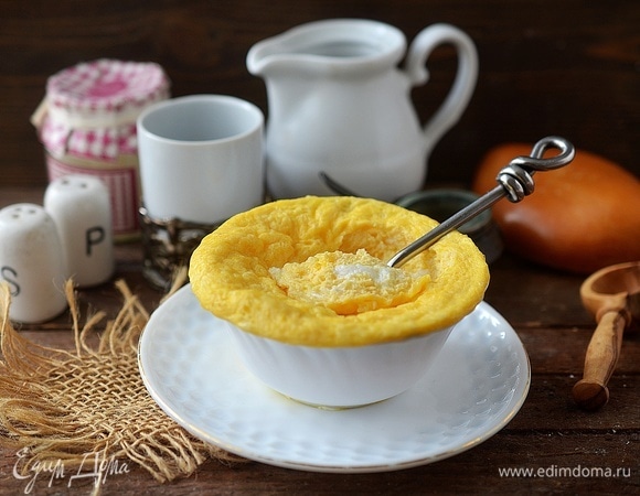 Сырный омлет на кефире Сырный омлет на кефире