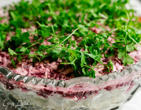 Селедка под зеленой шубой