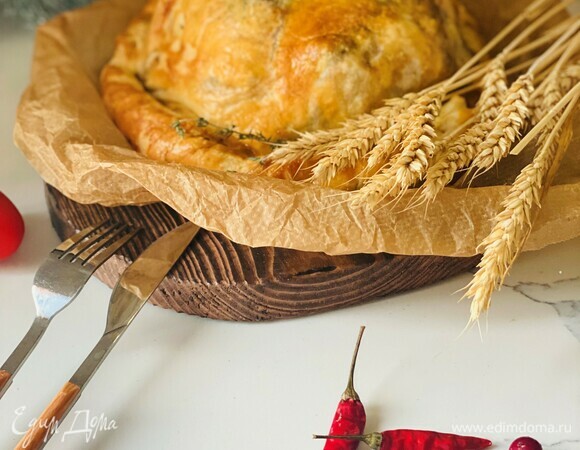 Цыпленок в тесте