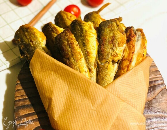 Жареная навага Жареная навага