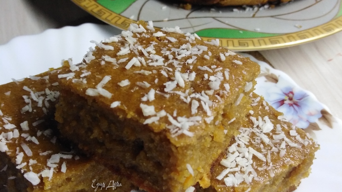 Кофейно-апельсиновый манник