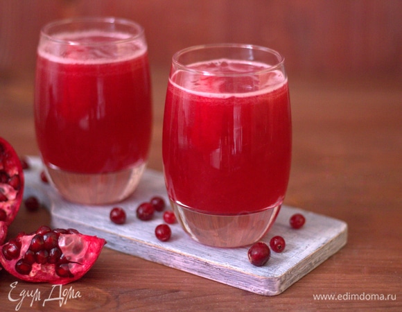 Клюквенно-гранатовый напиток