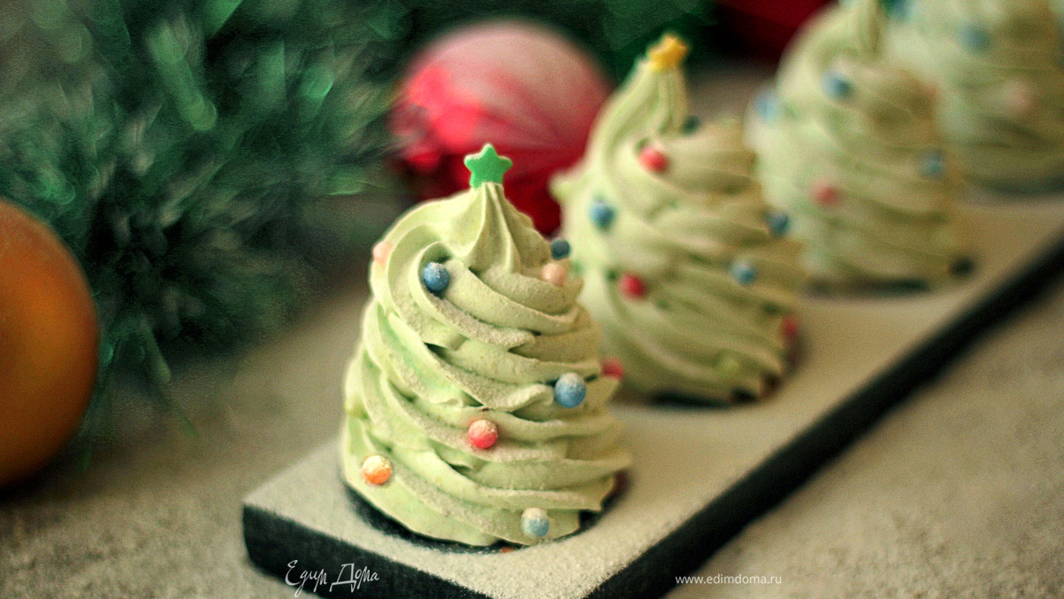 Лимонно-имбирный зефир «Елочка»