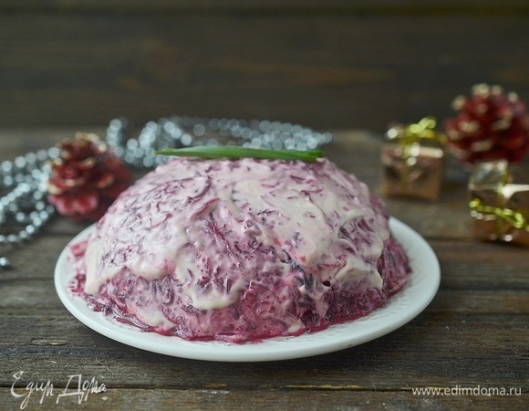 Селедка под шубой без картофеля