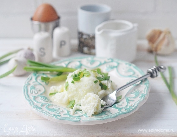 Белковый омлет с сыром