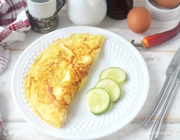 Нежнейший омлет с манной кашей Нежнейший омлет с манной кашей