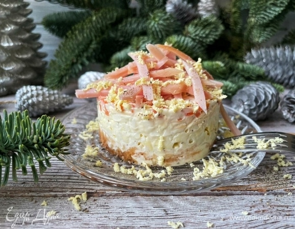 Салат с мясом копченой индейки Салат с мясом копченой индейки