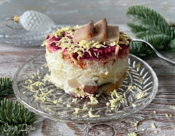 Салат «Скумбрия под шубой» Салат «Скумбрия под шубой»