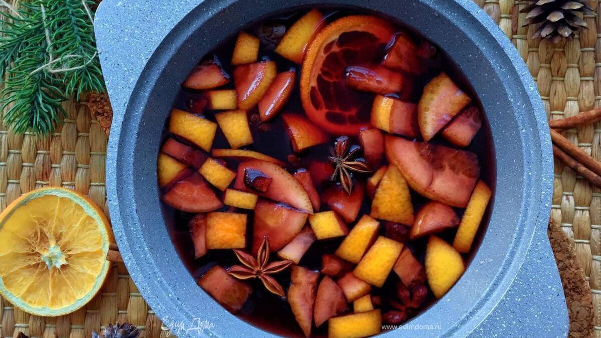 Безалкогольный глинтвейн