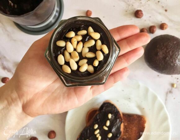 Шоколадная паста из авокадо