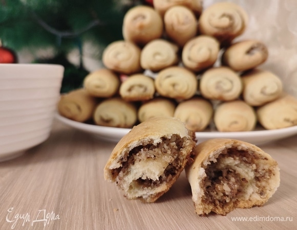 Печенье «Бармак» с ореховой начинкой Печенье «Бармак» с ореховой начинкой