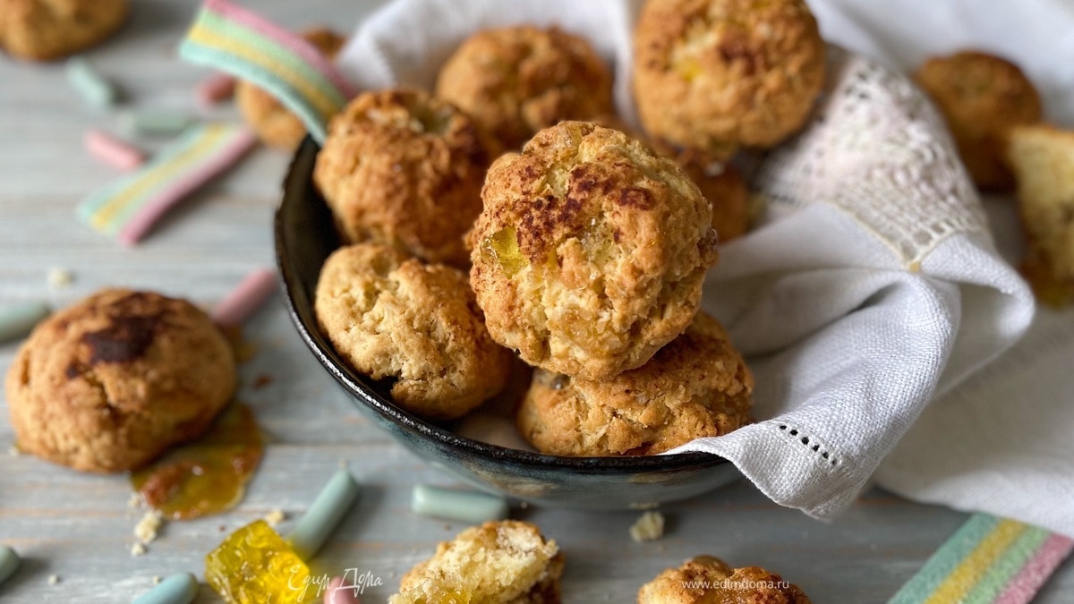 Печенье с мармеладом