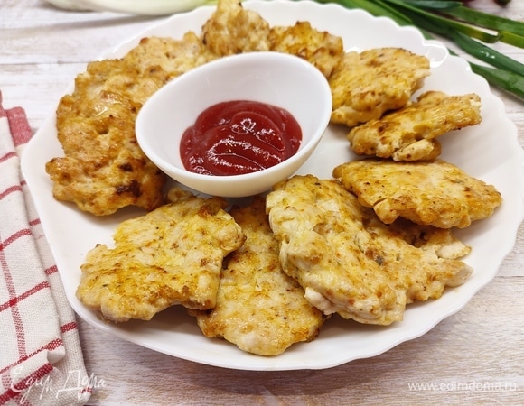 Рубленые куриные котлеты