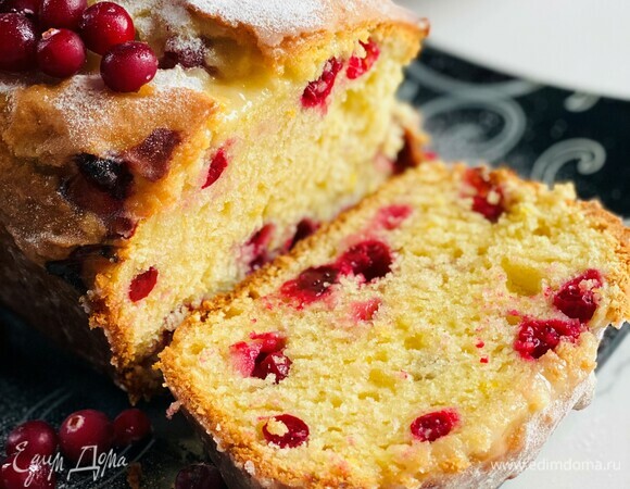 Клюквенный кекс с рикоттой Клюквенный кекс с рикоттой