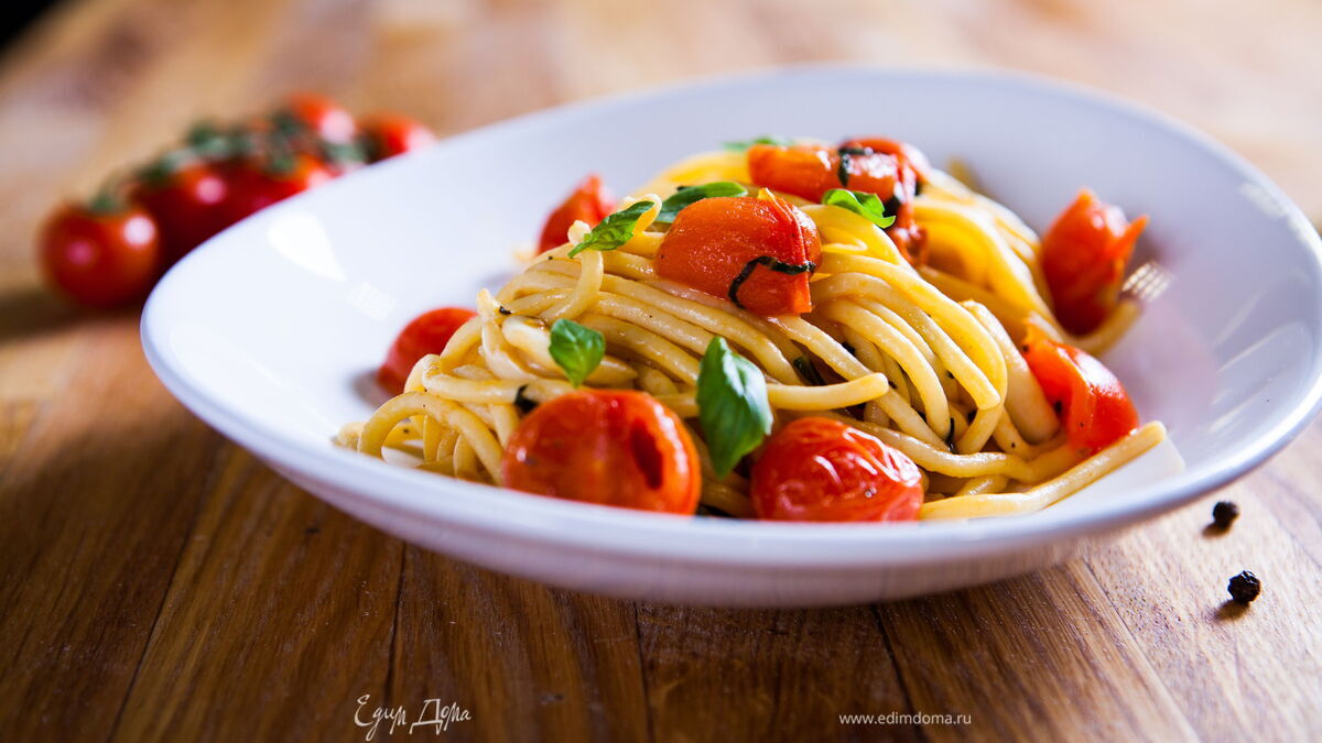 Постные макароны