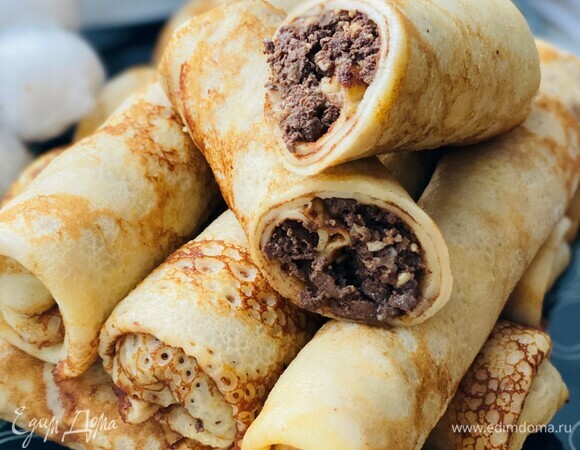 Блинчики с печенью