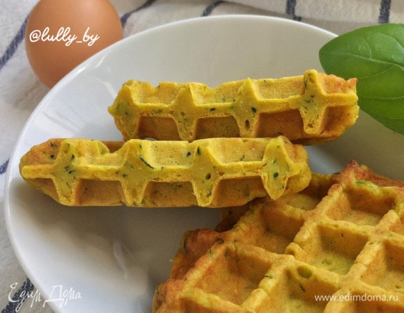 Кабачковые вафли