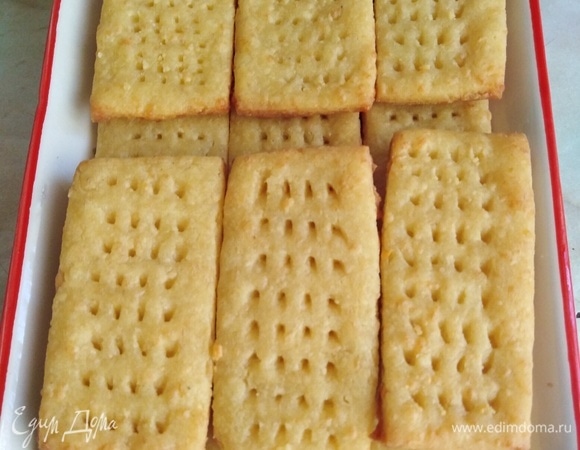 Кукурузные крекеры с сыром